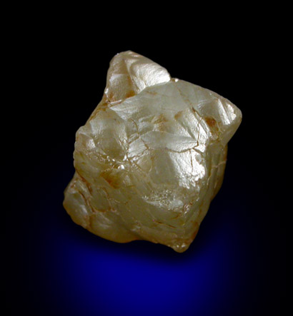 Diamond (4.97 carat complex cubic crystal) from Orapa Mine, Botswana