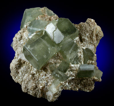 Fluorapatite and Ferberite from Panasqueira Mine, Barroca Grande, 21 km. west of Fundao, Castelo Branco, Portugal