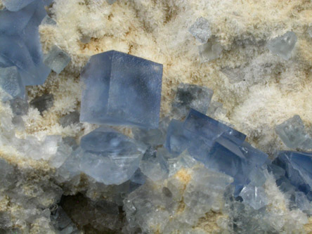 Fluorite from Blanchard Mine, Hansonburg District, 8.5 km south of Bingham, Socorro County, New Mexico