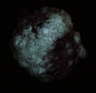 Fluorite on Barite from Central Kentucky Fluorspar District, Danville, Boyle County, Kentucky