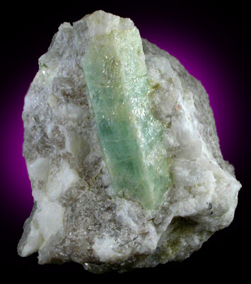 Beryl with Apatite from Spruce Pine, Mitchell County, North Carolina