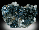 Lazulite with Quartz from Crosscut Creek (Km 32), 70 km northwest of Aklavik, Yukon, Canada