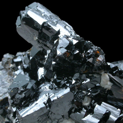 Cassiterite (twinned crystals) from Huanuni District, Dalence Province, Oruro Department, Bolivia