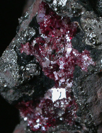 Cuprite from Copper Queen Mine, Bisbee, Warren District, Cochise County, Arizona