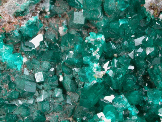 Dioptase from Tsumeb Mine, Otavi-Bergland District, Oshikoto, Namibia