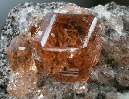 Grossular Garnet from Jeffrey Mine, Asbestos, Qubec, Canada