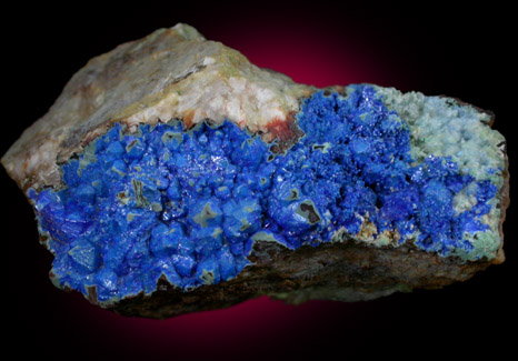 Linarite from Grand Reef Mine, Aravaipa District, Graham County, Arizona