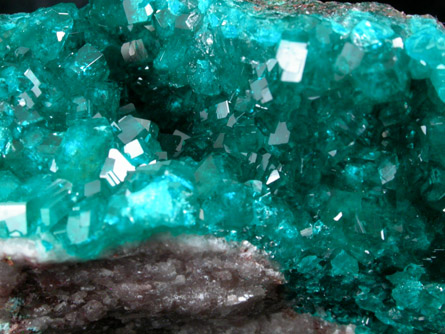 Dioptase from Tsumeb Mine, Otavi-Bergland District, Oshikoto, Namibia