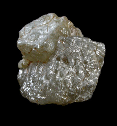 Diamond (20.14 carat crystal cluster) from Orapa Mine, south of the Makgadikgadi Pans, Botswana