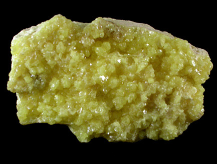 Sulfur from Steamboat Springs District, Washoe County, Nevada