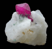 Corundum var. Ruby from Jegdalek, Sorobi District, Kabul Province, Afghanistan