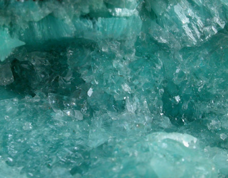 Aurichalcite inclusions in Calcite from Mina Ojuela, Mapimi, Durango, Mexico