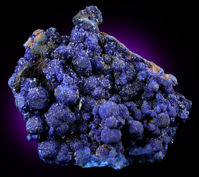 Azurite from Copper Queen Mine, Bisbee, Warren District, Cochise County, Arizona