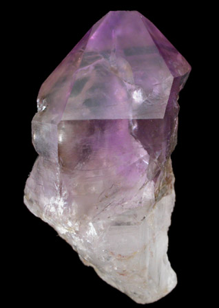 Quartz var. Amethyst from Diamond Hill, Ashaway, south of Hopkinton, Washington County, Rhode Island