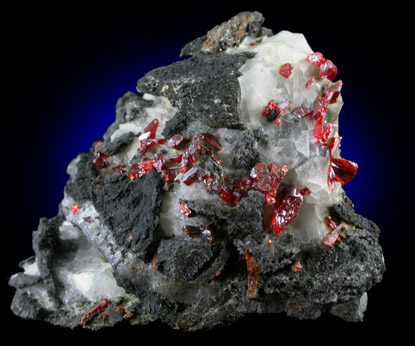 Realgar from Getchell Mine, Humboldt County, Nevada