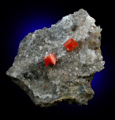 Wulfenite from Red Cloud Mine, Silver District, La Paz County, Arizona