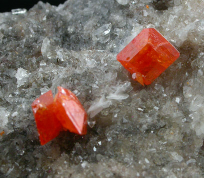 Wulfenite from Red Cloud Mine, Silver District, La Paz County, Arizona