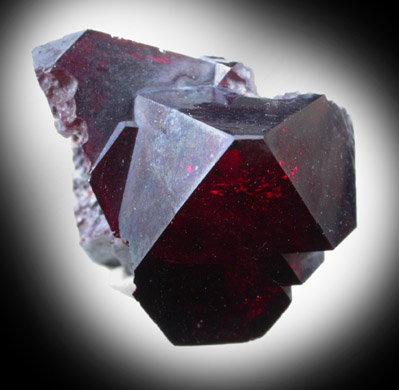 Cuprite from Katanga Copperbelt, Lualaba Province, Democratic Republic of the Congo