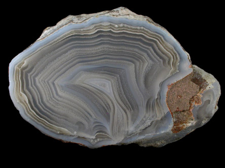 Quartz var. Parcelas Agate from Parcelas, Chihuahua, Mexico