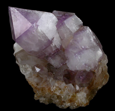 Quartz var. Amethyst from Diamond Hill, Ashaway, south of Hopkinton, Washington County, Rhode Island