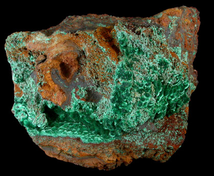 Malachite from Mina Ojuela, Mapimi, Durango, Mexico