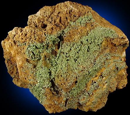 Pyromorphite from Caldbeck Fells, Cumberland, England