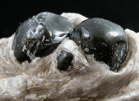 Obsidian var. Apache Tears from Superior, Pinal County, Arizona