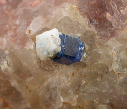 Boleite, Anglesite, Gypsum, Pseudoboleite from Amelia Mine, Boleo District, near Santa Rosalia, Baja California Sur, Mexico (Type Locality for Boleite and Pseudoboleite)