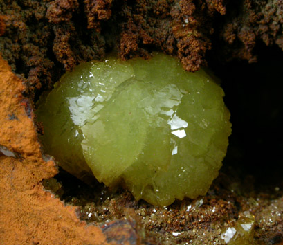 Adamite from Mina Ojuela, Mapimi, Durango, Mexico