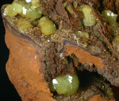 Adamite from Mina Ojuela, Mapimi, Durango, Mexico