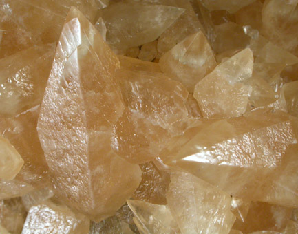 Calcite from Pugh Quarry, 6 km NNW of Custar, Wood County, Ohio