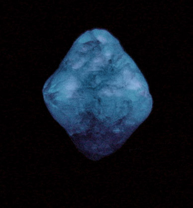 Diamond (9.55 carat octahedral crystal) from Northern Cape Province, South Africa