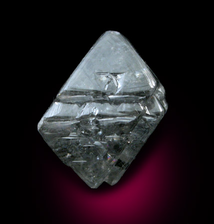 Diamond (4.91 carat octahedral crystal) from Kolmanskappe, Namibia