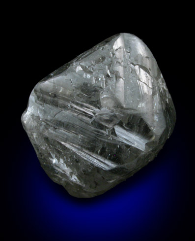 Diamond (6.07 carat octahedral crystal) from Northern Cape Province, South Africa