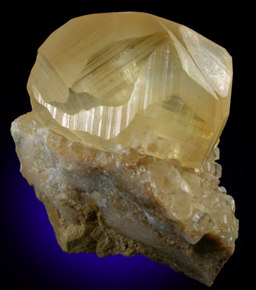 Calcite (twinned crystals) from York Stone Quarry, York County, Pennsylvania