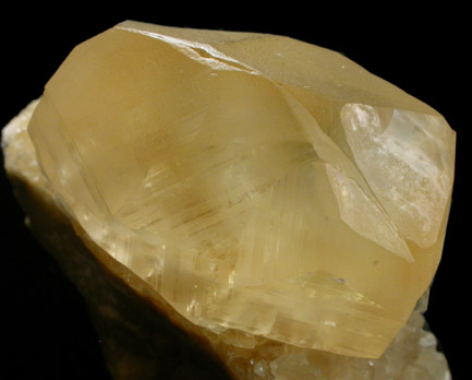 Calcite (twinned crystals) from York Stone Quarry, York County, Pennsylvania