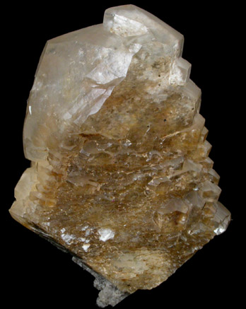 Calcite with Todorokite inclusions from Medford Quarry, Carroll County, Maryland