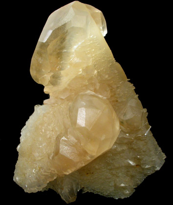 Calcite on Calcite from Wimpy Material Quarry, Hanover, York County, Pennsylvania