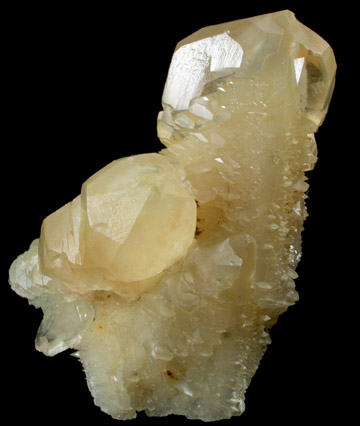 Calcite on Calcite from Wimpy Material Quarry, Hanover, York County, Pennsylvania