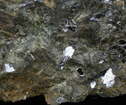 Molybdenite and Powellite from Stony Creek Mills, Berks County, Pennsylvania