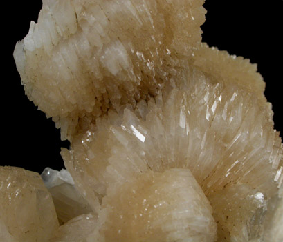 Stilbite from Upper New Street Quarry, Paterson, Passaic County, New Jersey