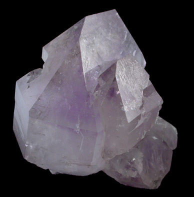 Quartz var. Amethyst from July 4th Pocket, Intergalactic Pit, Deer Hill, Stowe, Oxford County, Maine