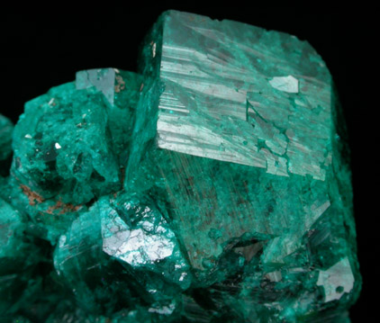 Dioptase from Reneville, Kindanba District, Pool Department, Republic of Congo