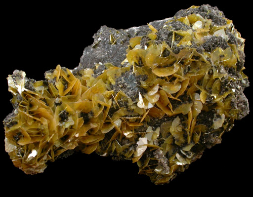 Wulfenite from Defiance Mine, Courtland-Gleeson District, Cochise County, Arizona