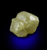 Diamond (3.73 carat complex cubic crystal) from Tshikapa, Kasai Province, Democratic Republic of the Congo