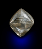 Diamond (2.55 carat dodecahedral crystal) from Koffiefontein Mine, Free State (formerly Orange Free State), South Africa