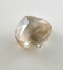 Diamond (0.90 carat complex crystal) from Orapa Mine, south of the Makgadikgadi Pans, Botswana
