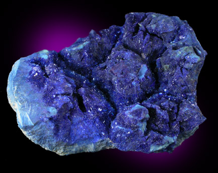 Azurite from Tomsk, Altai Mountains, Russia