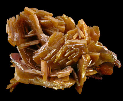 Wulfenite from Defiance Mine, Courtland-Gleeson District, Cochise County, Arizona