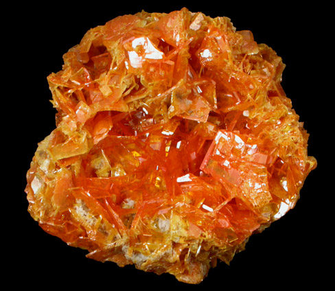 Wulfenite from Mammoth Mine, Tiger District, Pinal County, Arizona